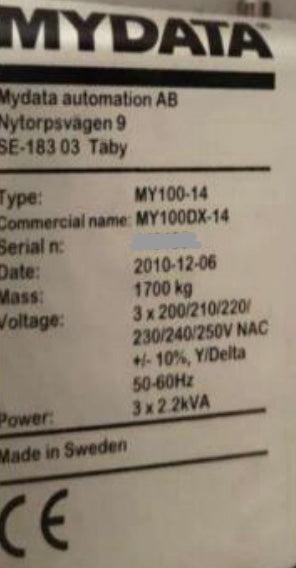 MYDATA / MYCRONIC MY100-DXe, vintage 2010 SOLD