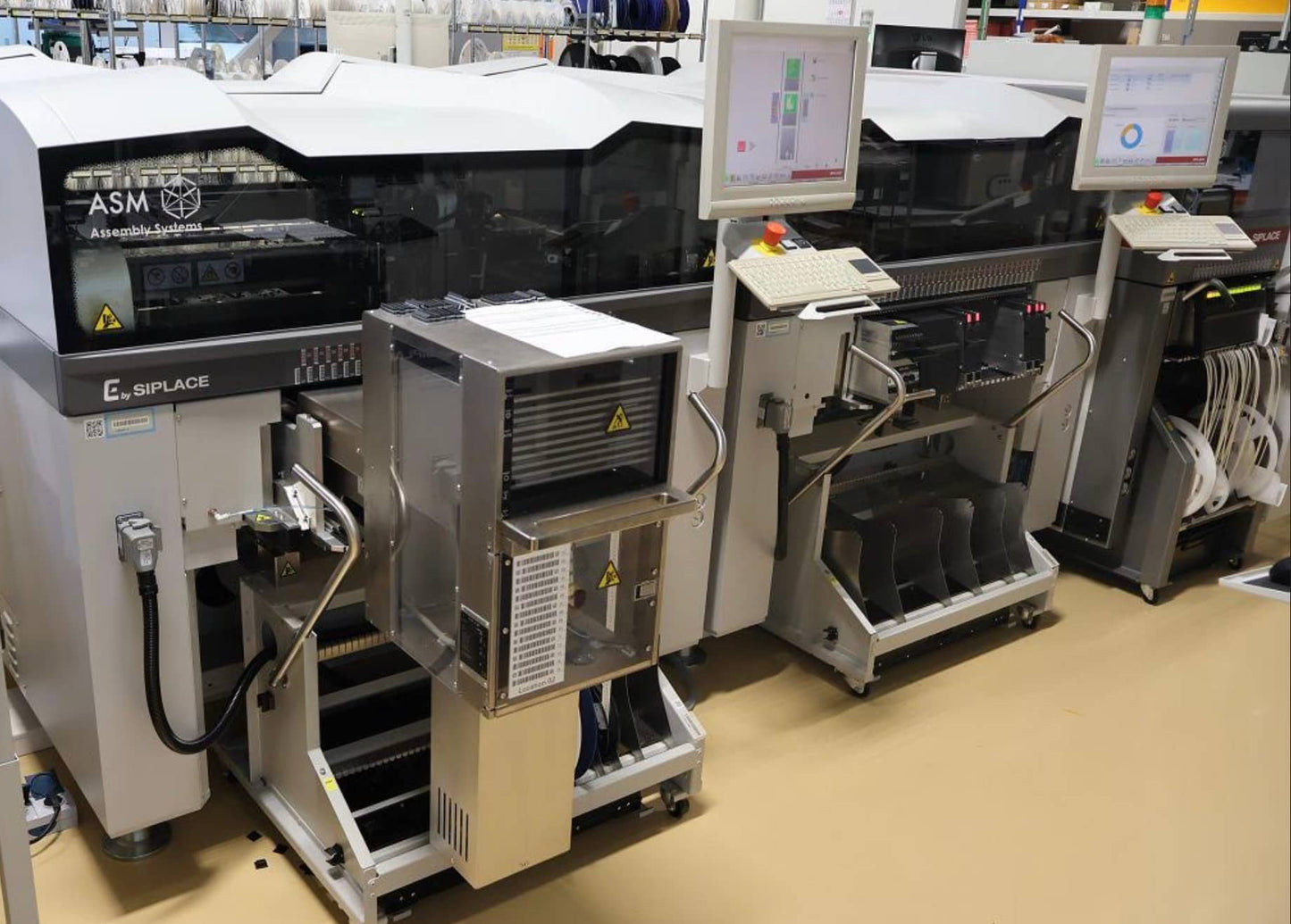 ASM Siplace E, CP12 head, vintage 2016