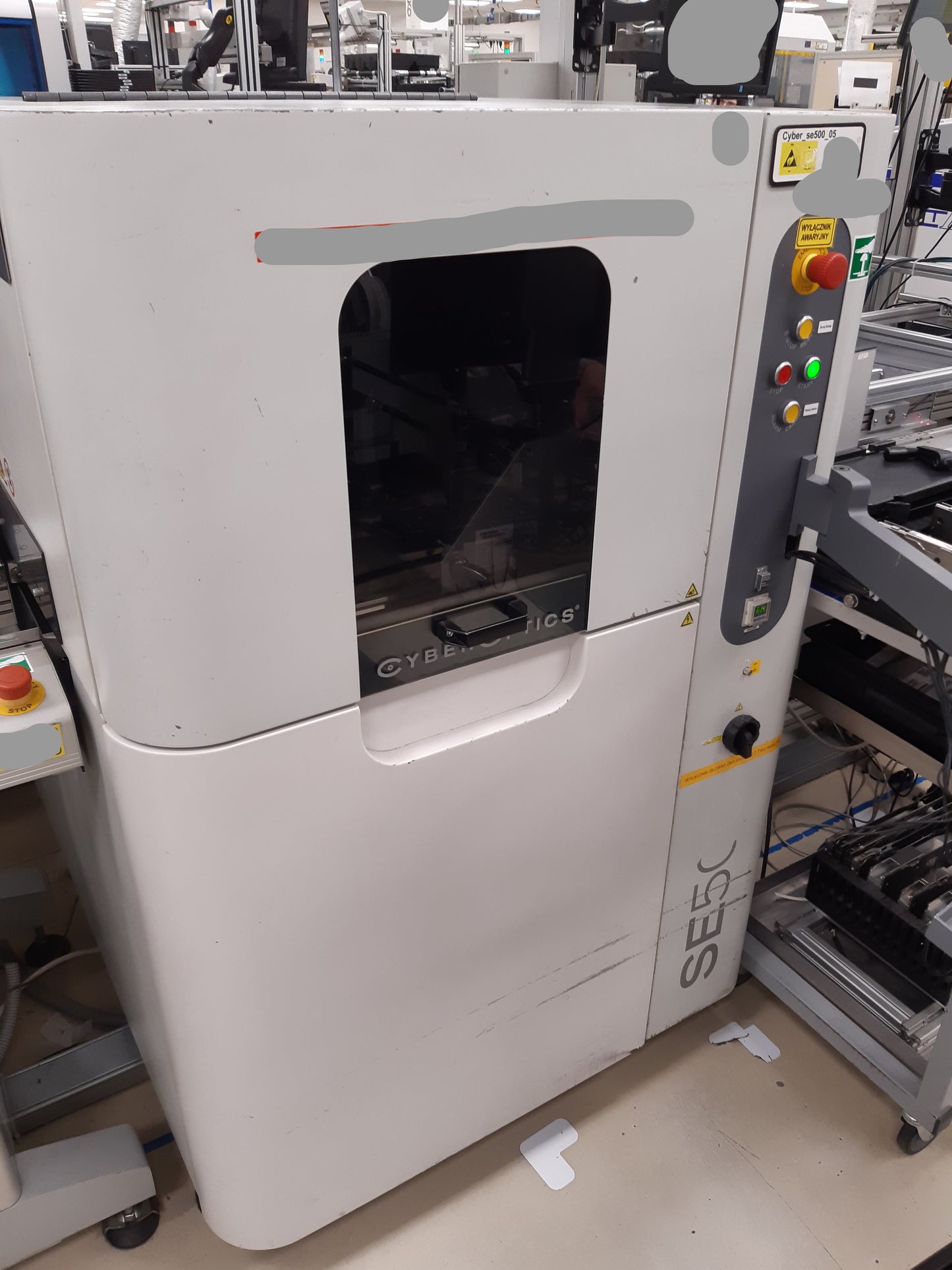 CYBEROPRTICS SE500, SPI, vintage 2013