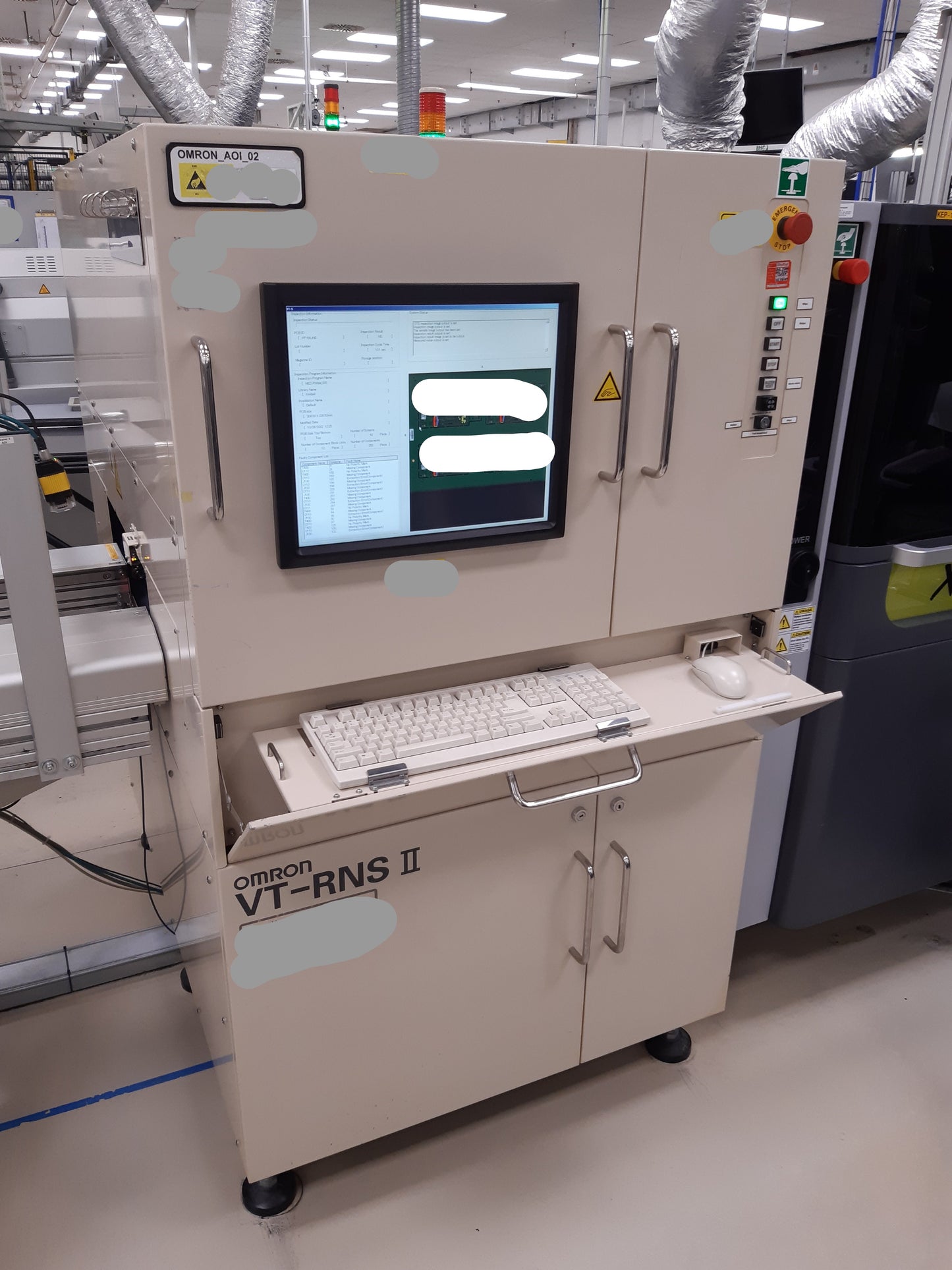 Omron VT-RNS2, AOI, vintage 2013, operational