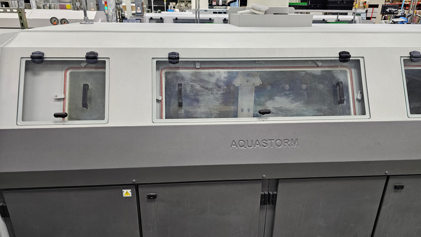 SPEEDLINE / ELECTROVERT Aquastorm 100C In-Line PCB Washer, vintage 2014