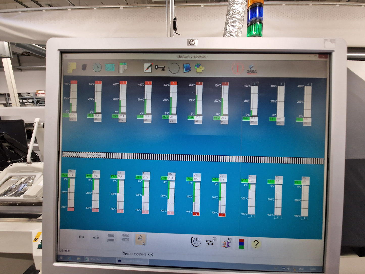 ERSA 3/14, reflow oven, vintage 2010, Europe