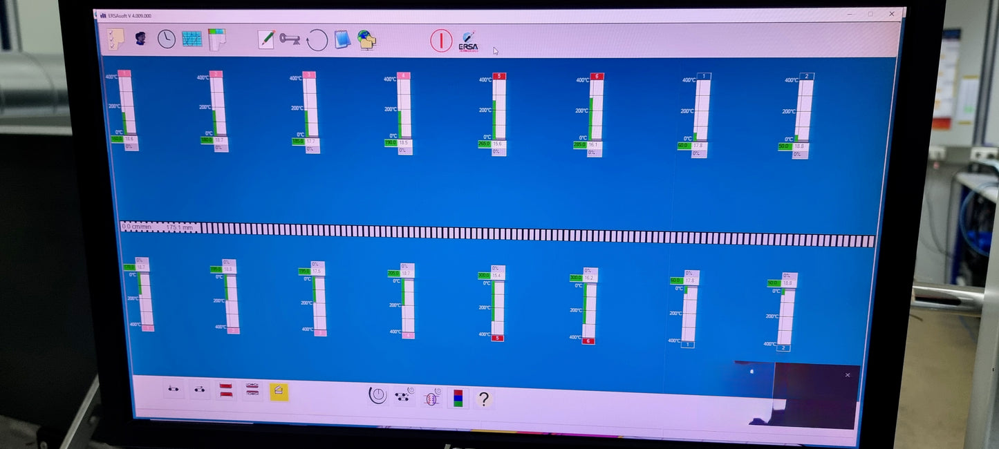 ERSA Hotflow 2/12 reflow oven, vintage 2011