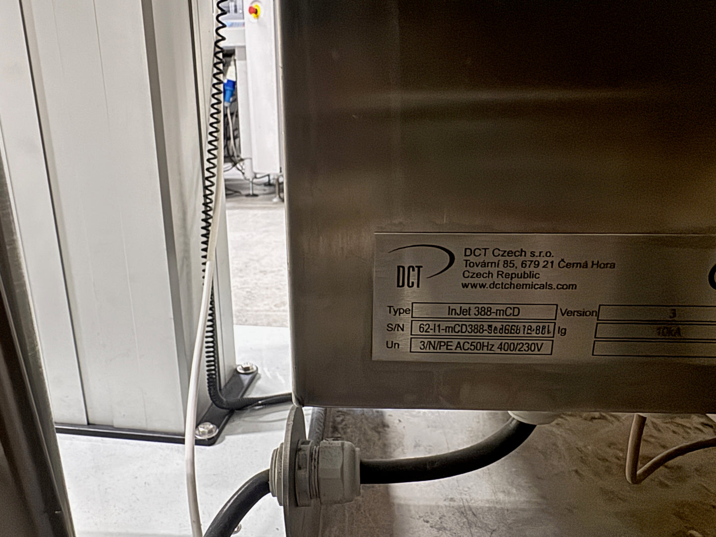 DCT Injet 888 mCD cleaning system