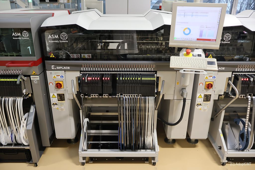 ASM Siplace E, CP12 head, vintage 2016