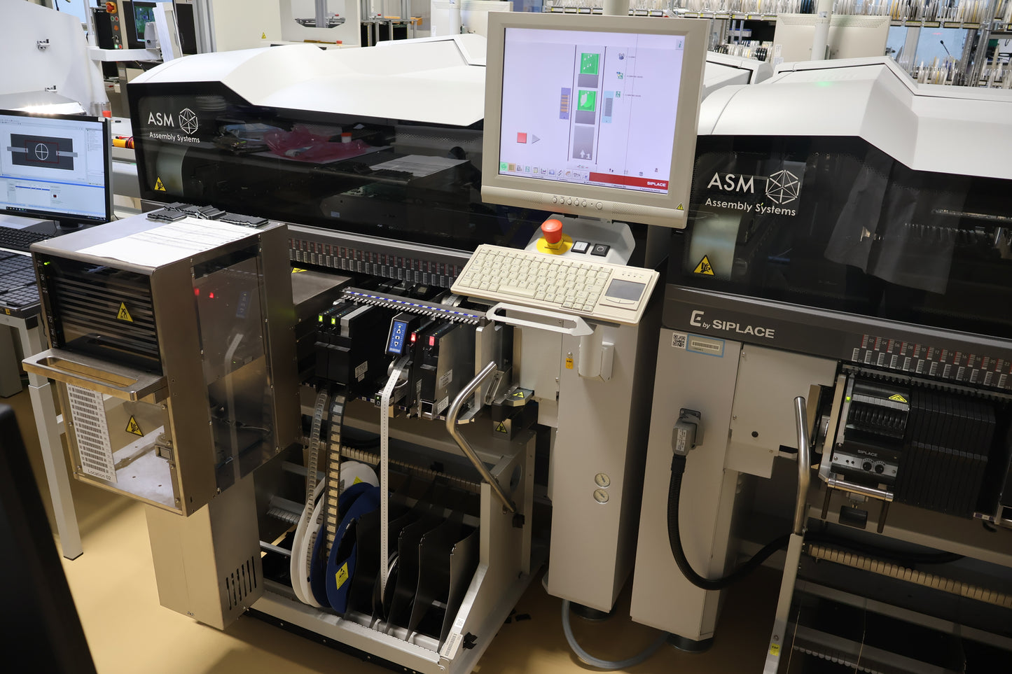 ASM Siplace E, CP12 head, vintage 2016