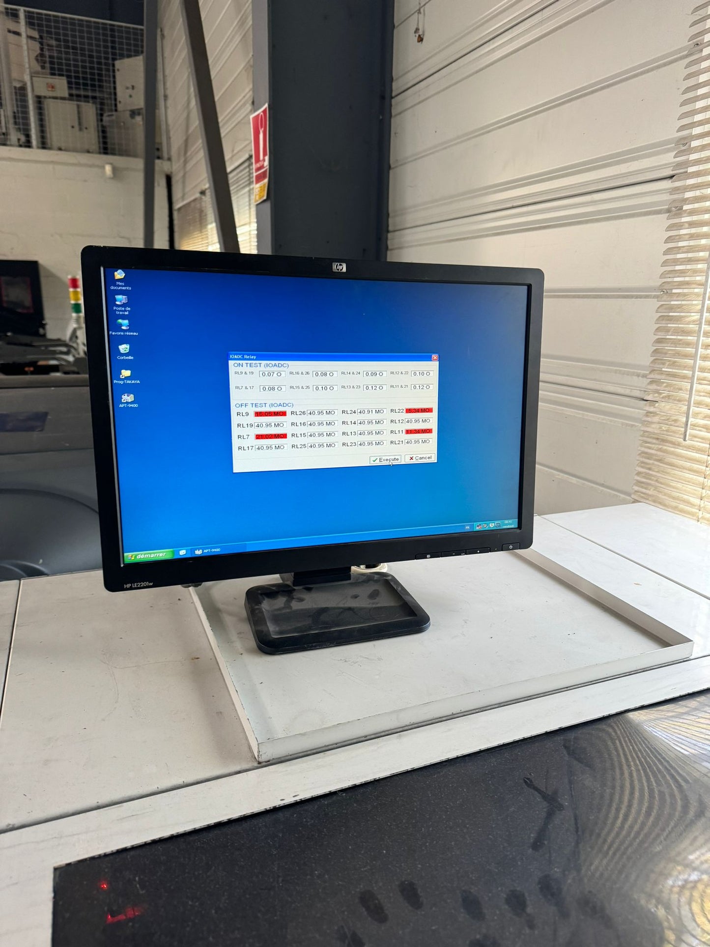 Takaya APT9400 CE, Flying Probe ICT unit, 1999