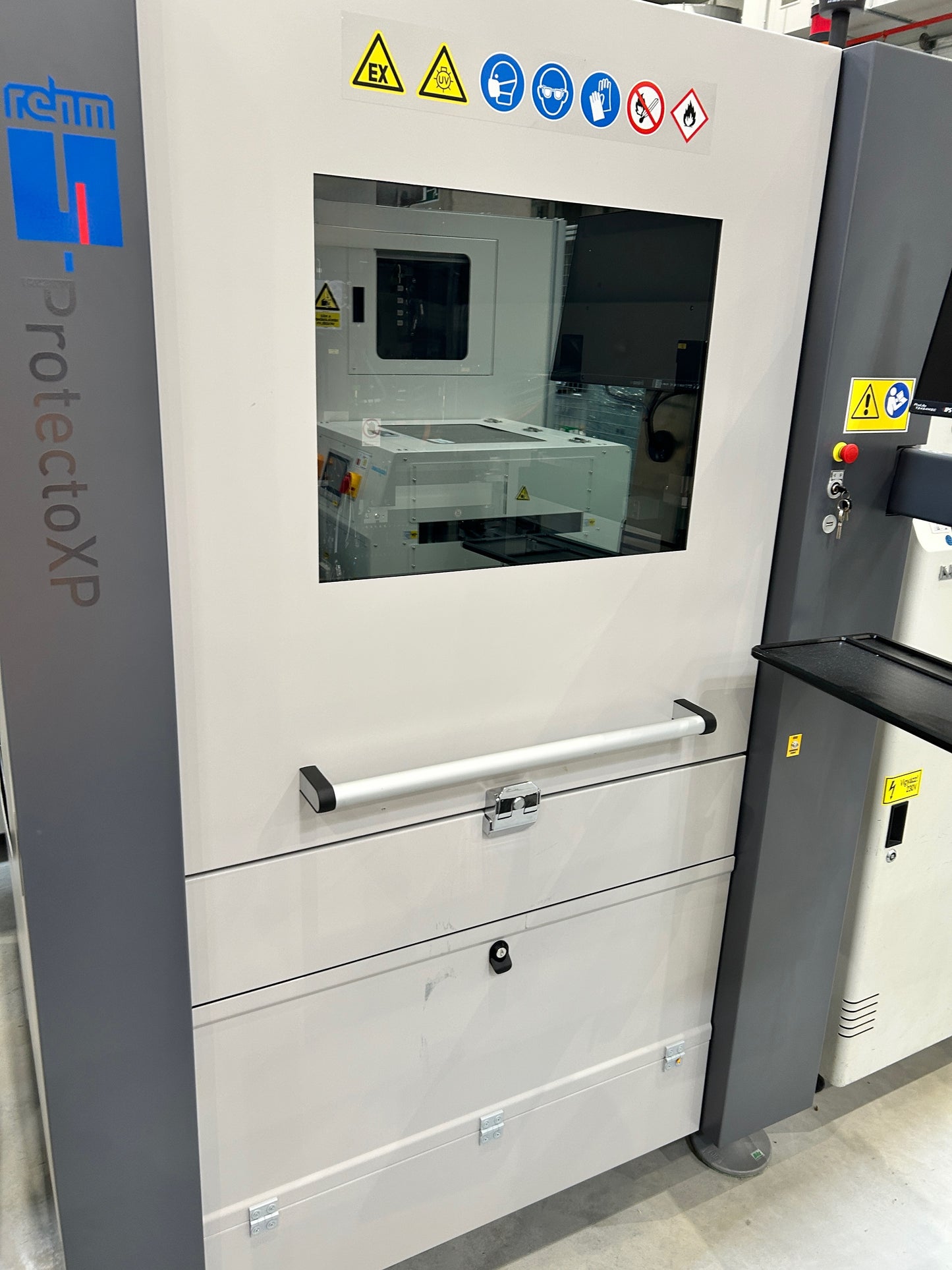 REHM PROTECTO XP V3, conformal coating machine, vintage 2023