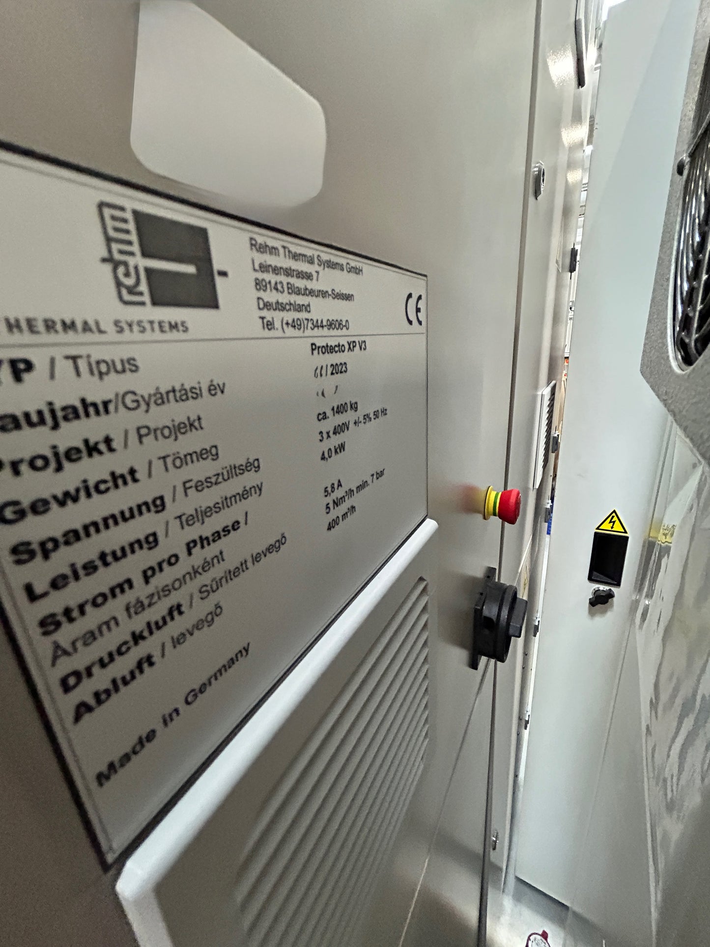 REHM PROTECTO XP V3, conformal coating machine, vintage 2023