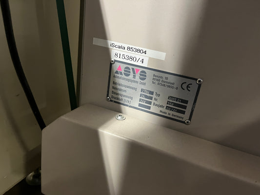 ASYS AMS01, annata 2001, caricatore