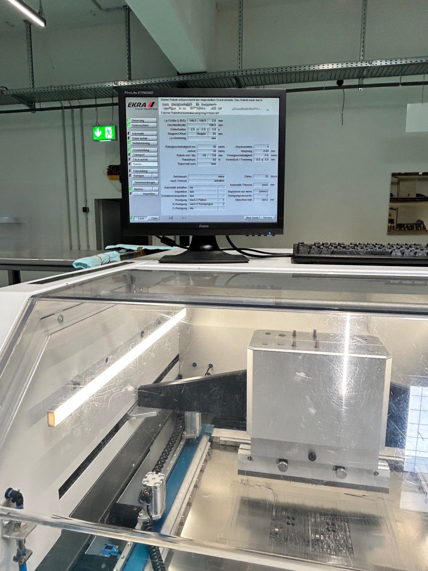 EKRA E4, vintage 2000, stencil printer SOLD