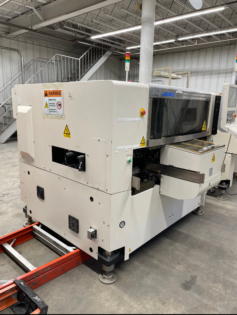 Juki FX-01, vintage 2003, plus additional feeders