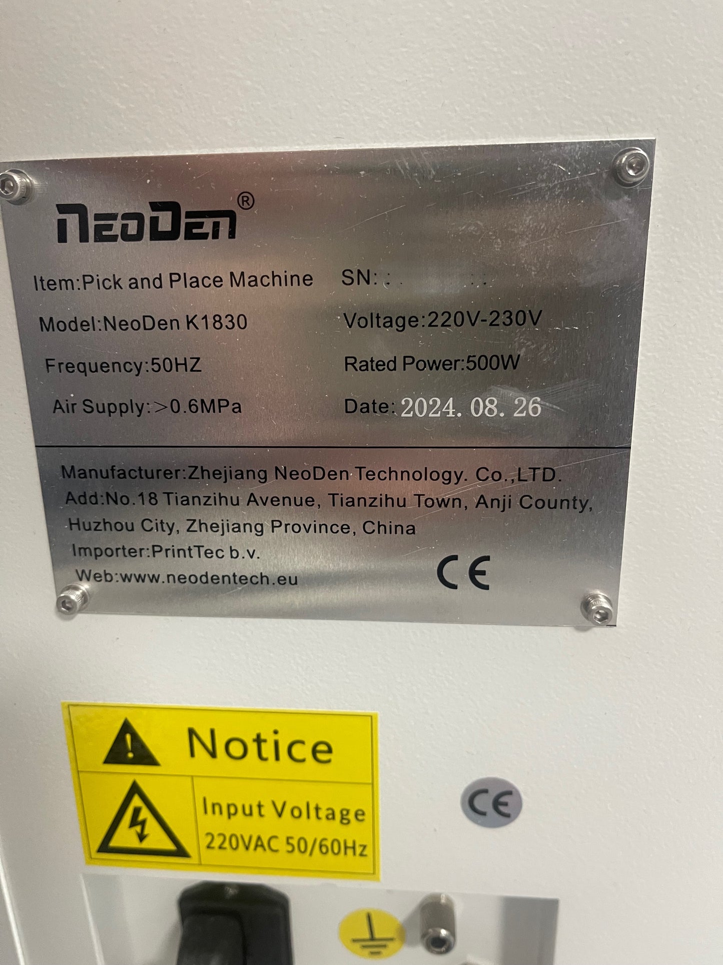 Neoden K1830, vintage 2024 SOLD