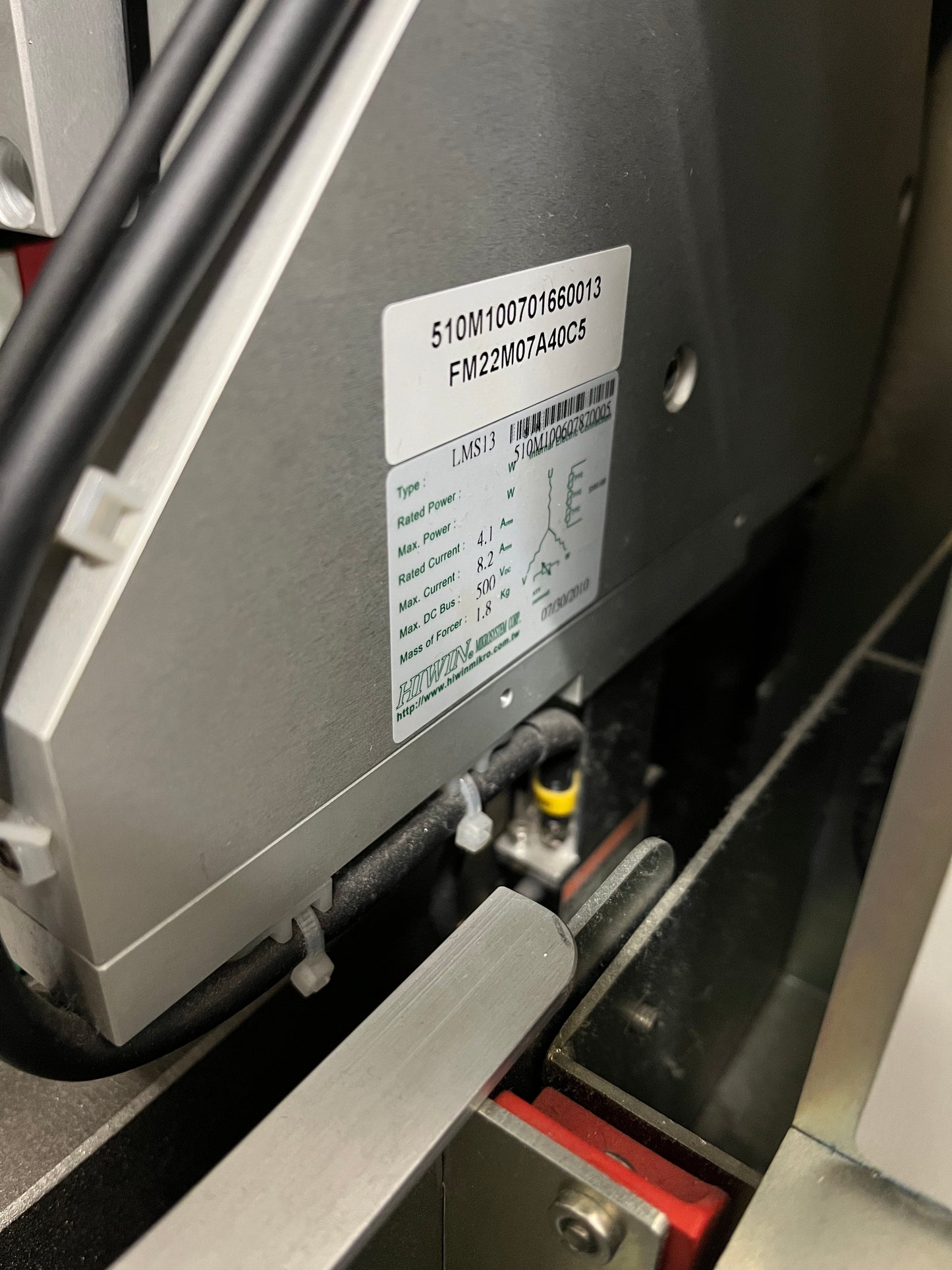 CyberOptics SE500, annata 2009