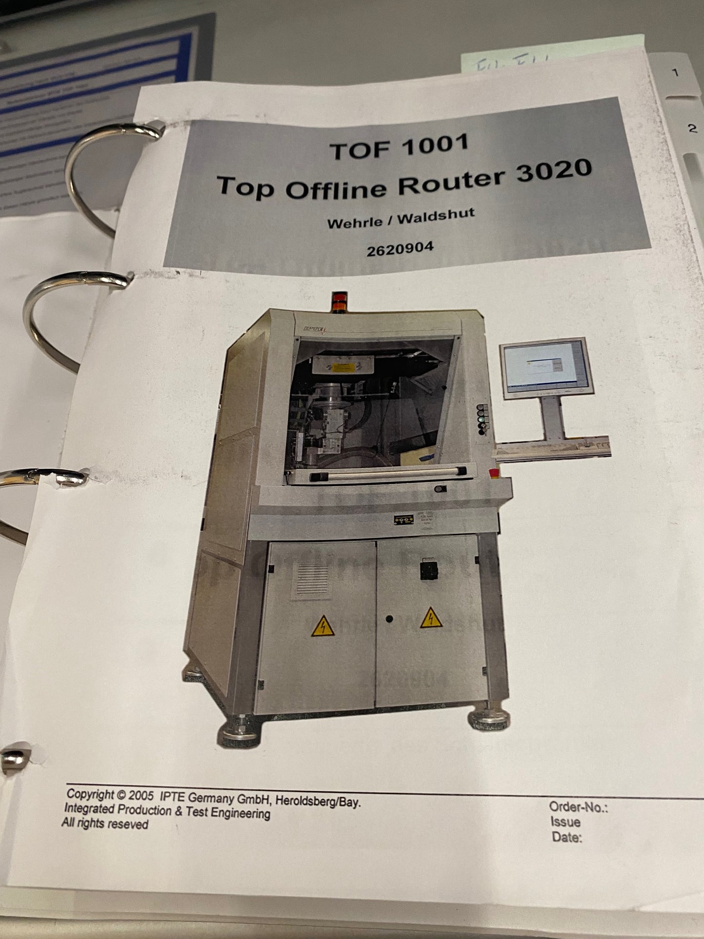 IPTE TOPF1001, vintage 2006