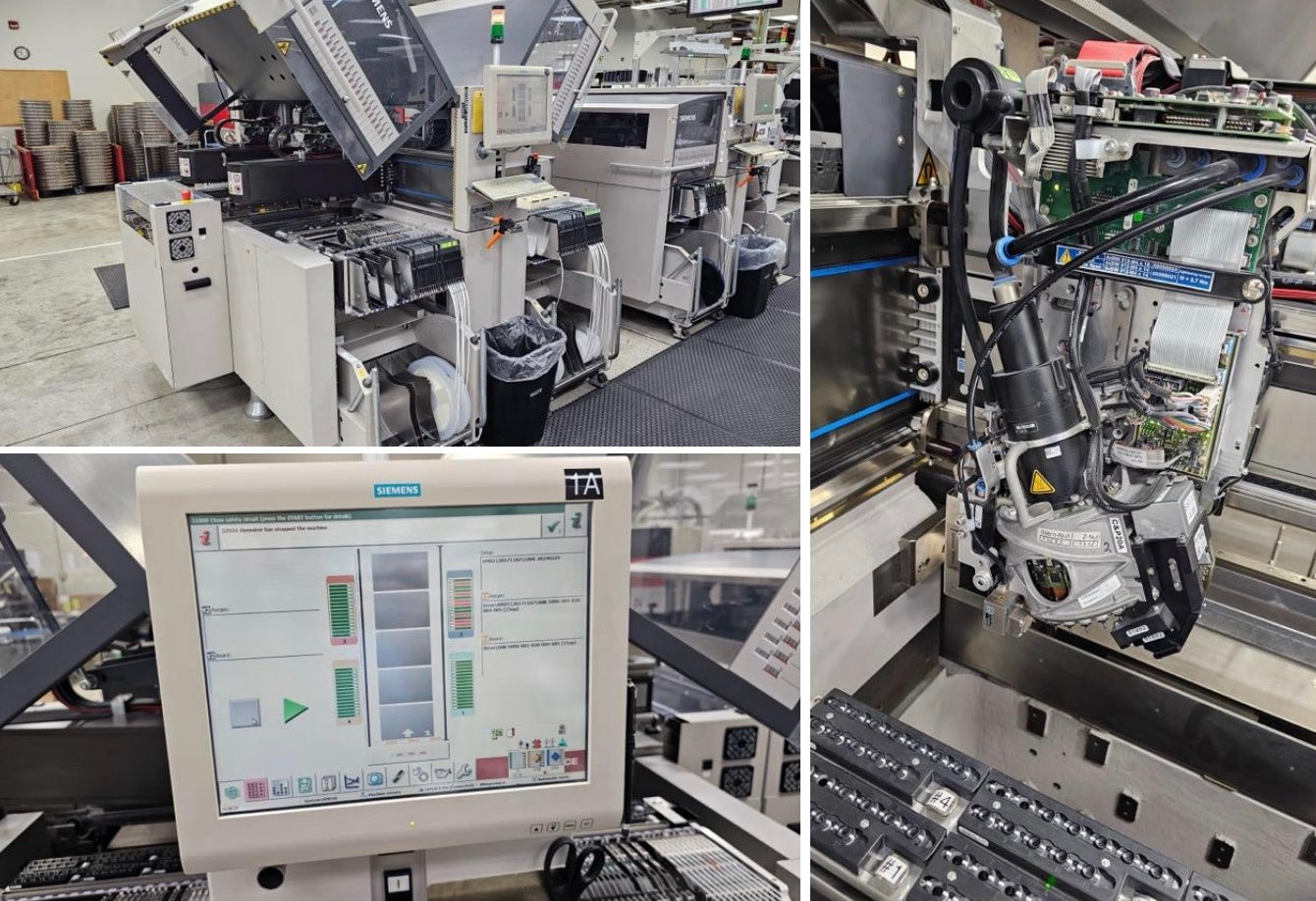 ASM Siplace X4, vintage 2010 (2 machine available)