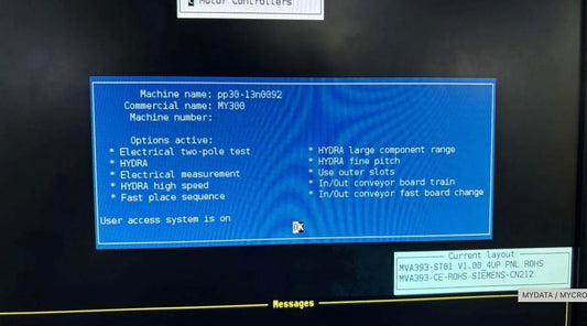 MYDATA/MYCRONIC MY 300 DX-13, vintage 2018 SOLD