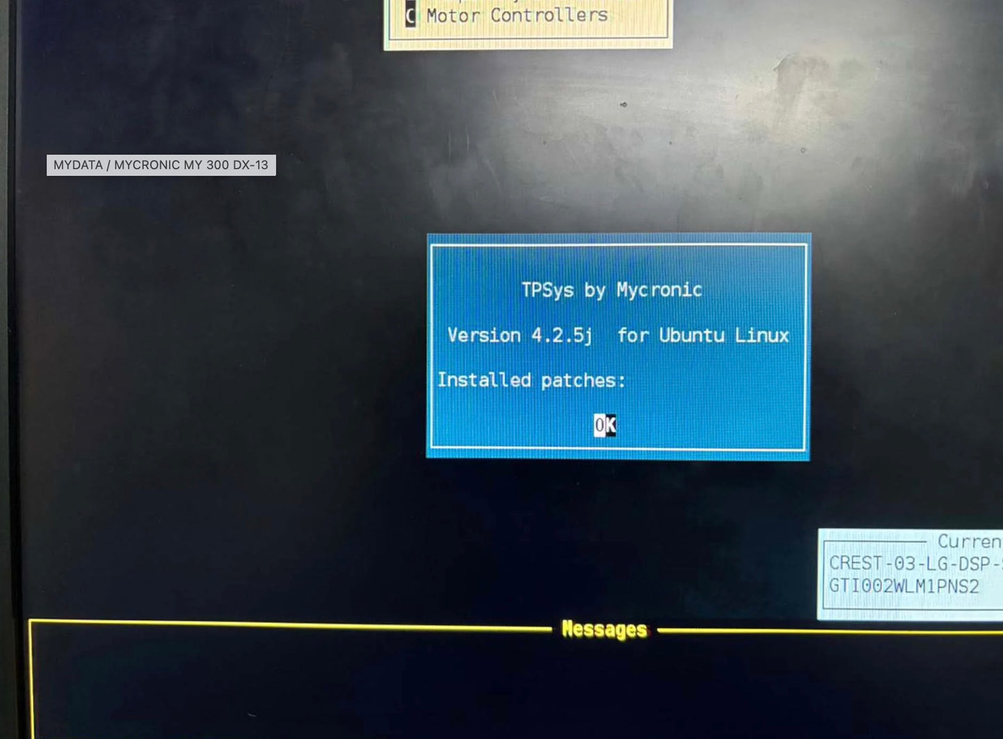 MYDATA / MYCRONIC MY 300 DX-13, vintage 2018 SOLD