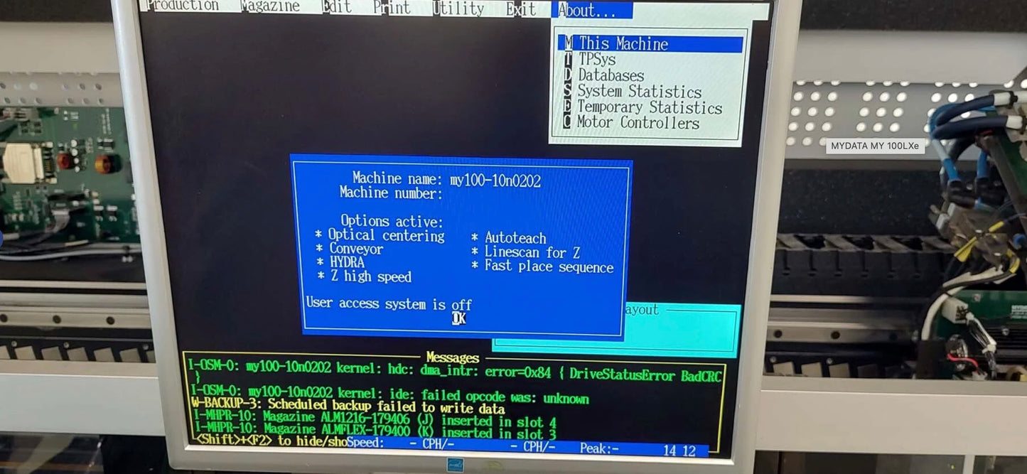 MYDATA MY 100DXe, vintage 2012, Europe SOLD