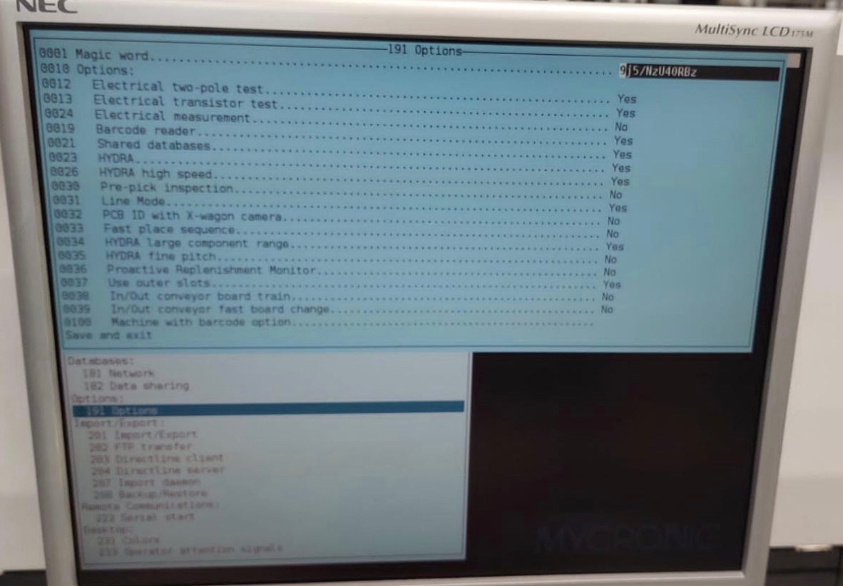 MYDATA / MYCRONIC MY100-DXe, vintage 2010 SOLD