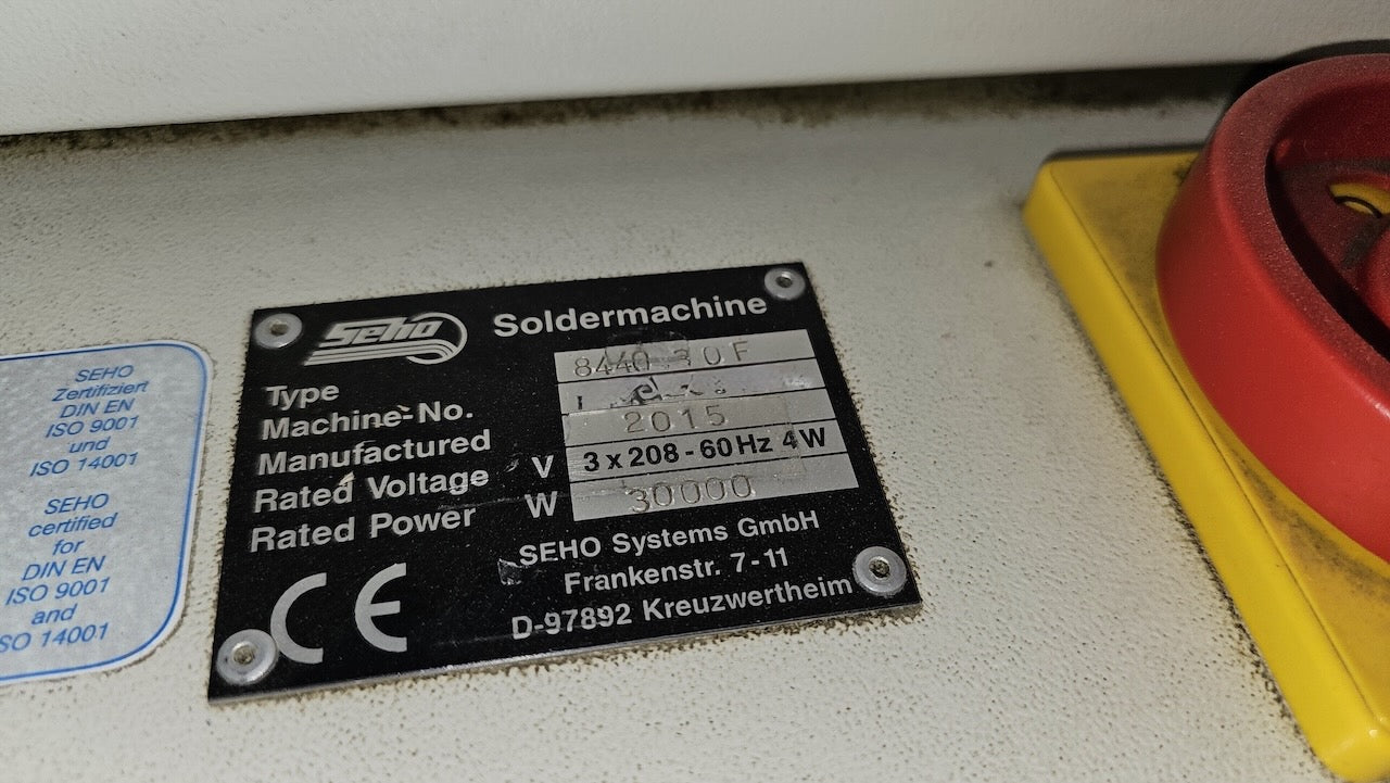 SEHO PowerWave, vintage 2015