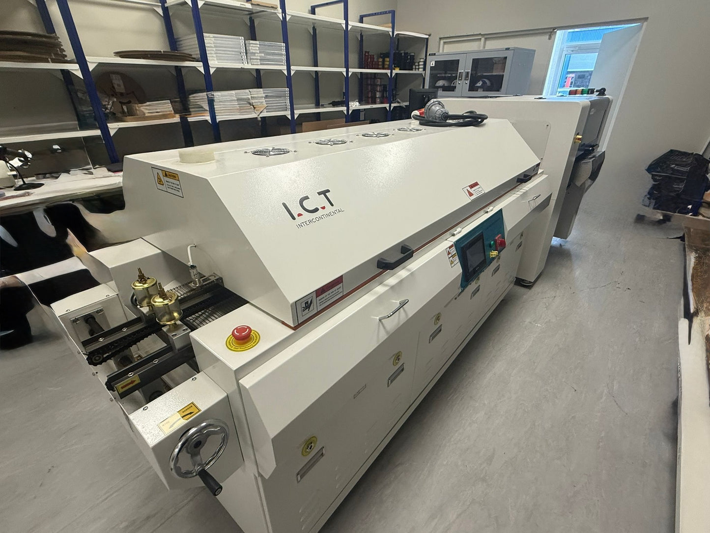 I.C.T. T6 reflow oven, vintage 2021 SOLD