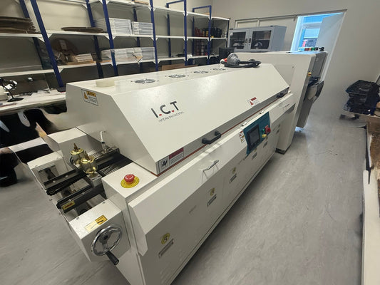 I.C.T. T6 reflow oven, vintage 2021 SOLD