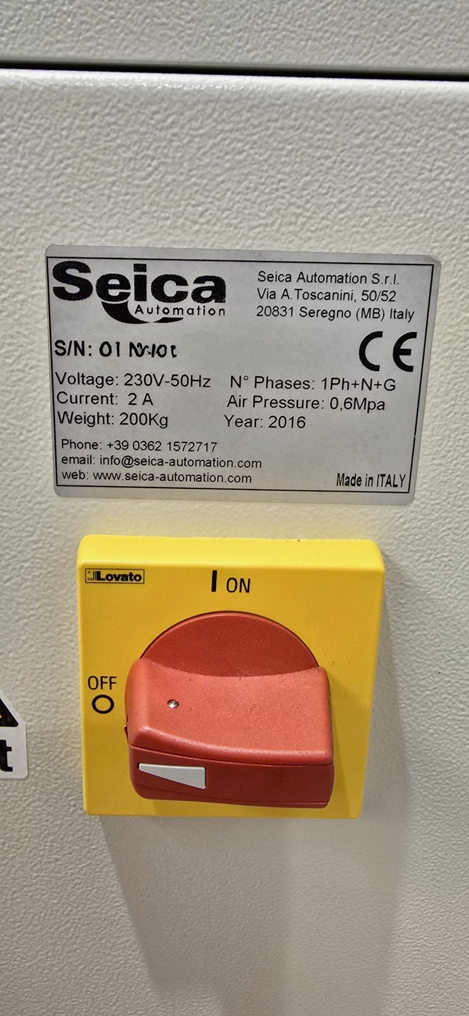 SEICA PILOT 4D V8, vintage 2016, flying probe SOLD