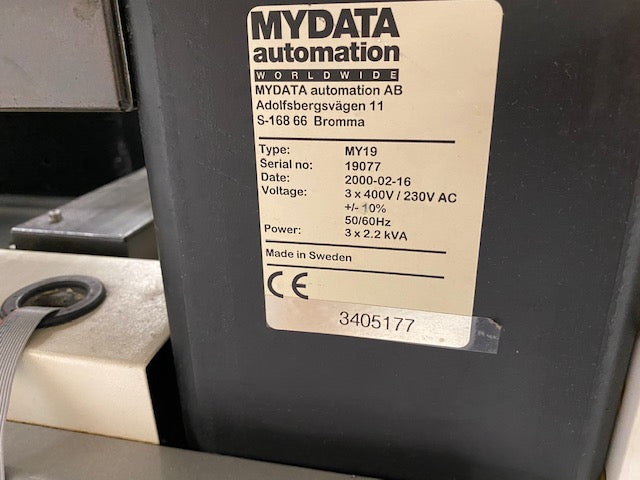 MYDATA MY19, annata 2000