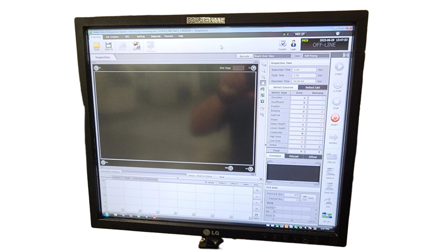 Koh Young 8030-3, vintage 2015