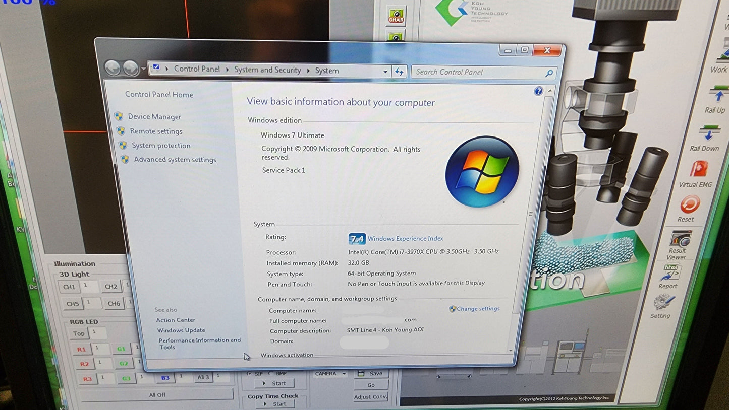 Koh Young Zenith, vintage 2015, AOI