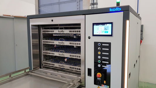 KOLB AQUBE L H 9, vintage 2018, PCB cleaning unit